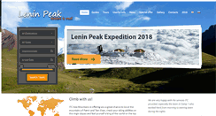 Desktop Screenshot of lenin-peak.net